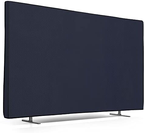 kwmobile Protezione 49-50" TV Cover Proteggi-Schermo PC e TV 49-50" TV Custodia Protettiva Anti-Polvere blu scuro