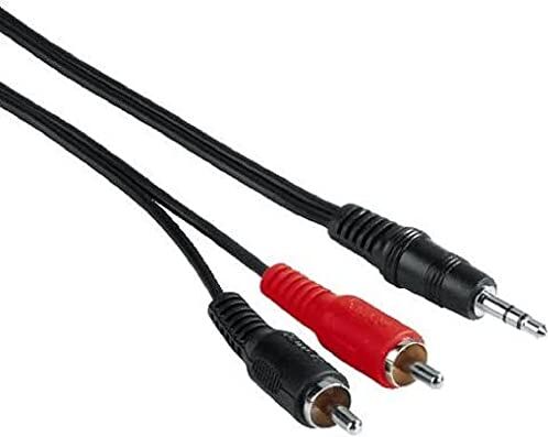 Hama Cavo audio 3,5 mm jack 2 RCA, 5 m