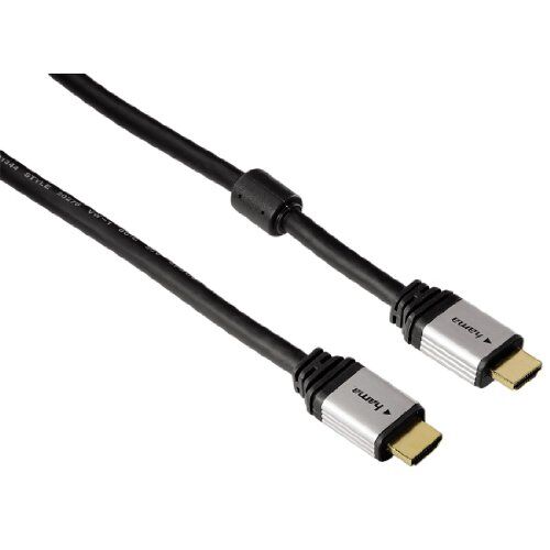 Hama HDMI, 1.80 m HDMI cables (1.80 m, HDMI, HDMI, Male/Male, Black)