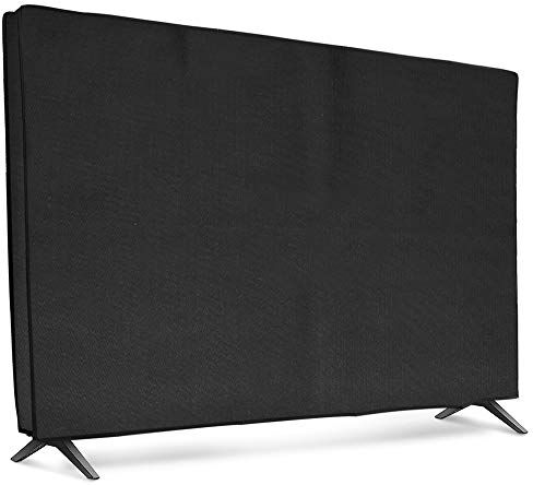 kwmobile Protezione 43" TV Cover Proteggi-Schermo PC e TV 43" TV Custodia Protettiva Anti-Polvere Nero