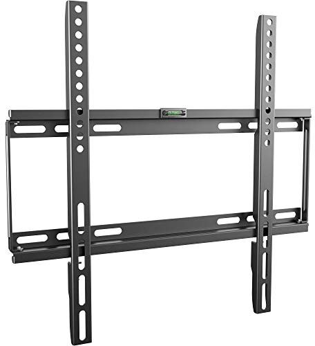 RICOO Supporto TV parete F0144 Fisso Ultra-sottile Televisore 26-55" (66-140 cm) Staffa universale Televisione LED/LCD/Curvo VESA 200 x 200-400 x 400