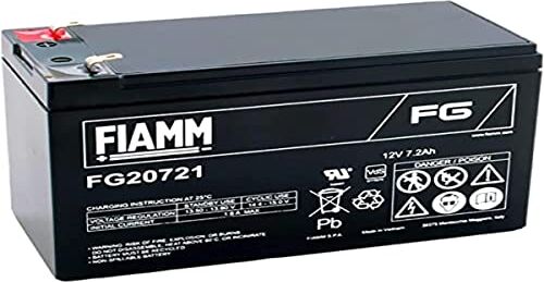 FIAMM Batteria al piombo alta capacità  FG20721 da 12V 7 Ah