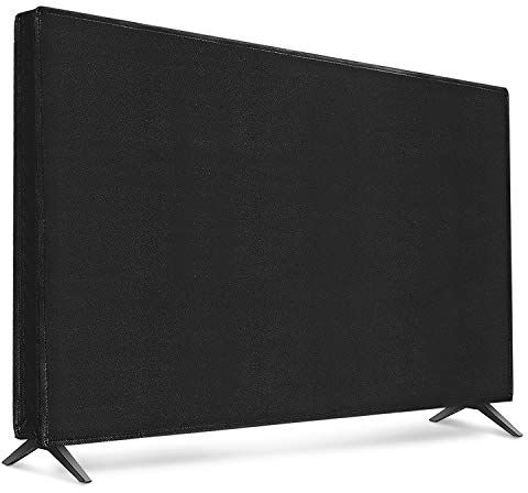 kwmobile Protezione 32" TV Cover Proteggi-Schermo PC e TV 32" TV Custodia Protettiva Anti-Polvere Nero