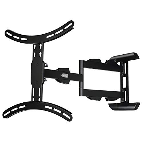 Hama Supporto a parete TV (per uno schermo da 81 a 165 cm (32" a 65"), 2 bracci, leggero, VESA fino a 400 x 400) nero