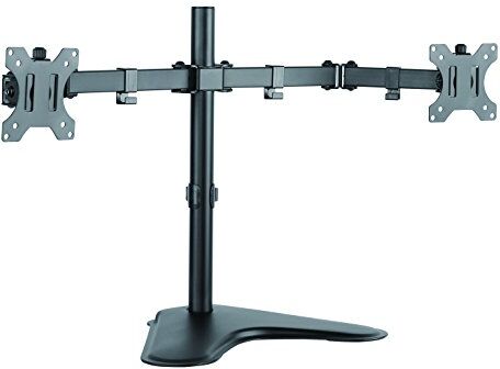 Logilink BP0045 supporto da tavolo per Tv a schermo piatto 81,3 cm (32") Bullone di ancoraggio Nero, Acciaio inossidabile