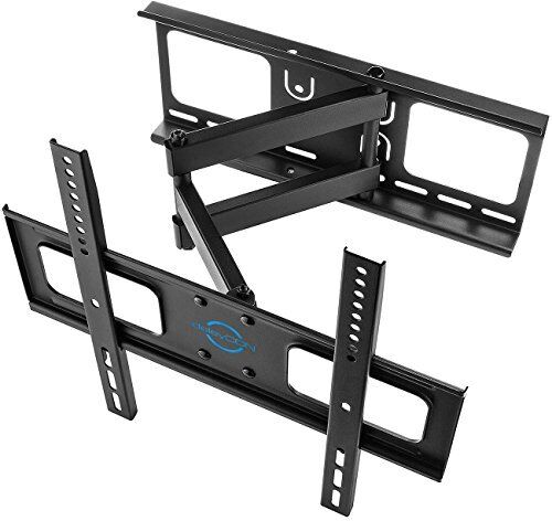 deleyCON Supporto Universale da Parete da 30-65 pollici (76cm-165cm) VESA fino a 400x400mm mobile completa distanza dalla paretae da 62-475mm