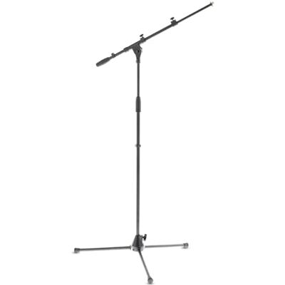 GEWA Supporto per microfono MS-30TB Nero Base in ghisa Smorzamento del rumore da calpestio Maniglia in ABS Piedi ripiegabili Altezza 90-160 cm GEWA Supporto per microfono MS-30TB Nero Base in ghisa Smorzamento del rumore da calpestio Maniglia in ABS Piedi ripiegabili Altezza 90-160 cm