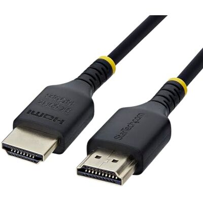 StarTech Cavo HDMI 2.1 Slim Ultra High Speed 2m, 8K 60Hz, 48Gbps StarTech Cavo HDMI 2.1 Slim Ultra High Speed 2m, 8K 60Hz, 48Gbps