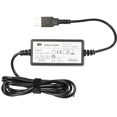 Peltor 3M Cavo di ricarica USB, per batteria cuffie Lite-Com BRS ACK053 Peltor 3M Cavo di ricarica USB, per batteria cuffie Lite-Com BRS ACK053