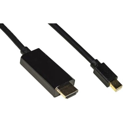 LINK LKMDPH20 Cavo audio/video mini DisplayPort maschio – HDMI maschio (2 metri, nero) – Supporto Full HD 1080p, 3D, HDCP, DPCP – Cavo schermato in rame con ferrite e rivestimento PVC LINK LKMDPH20 Cavo audio/video mini DisplayPort maschio – HDMI maschio (2 metri, nero) – Supporto Full HD 1080p, 3D, HDCP, DPCP – Cavo schermato in rame con ferrite e rivestimento PVC