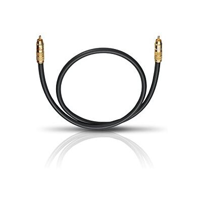 OEHLBACH NF 214 Subwoofer-Kabel Hochwertiges Cinch-Kabel für kraftvollen Bass, versilberte Kupferleiter (SPOFC), 24kt. vergoldete Kontakte, optimale Signalübertragung, 8 Meter, Anthrazit OEHLBACH NF 214 Subwoofer-Kabel Hochwertiges Cinch-Kabel für kraftvollen Bass, versilberte Kupferleiter (SPOFC), 24kt. vergoldete Kontakte, optimale Signalübertragung, 8 Meter, Anthrazit