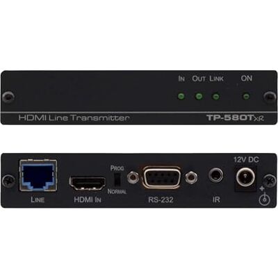 Kramer Electronics TP-580TXR moltiplicatore AV AV transmitter Nero Kramer Electronics TP-580TXR moltiplicatore AV AV transmitter Nero