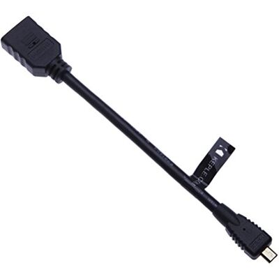 Keple Micro HDMI su HDMI Adattatore Compatibile con Panasonic Lumix GH4 FZ1000 FZ300 FZ330 GF7 GF7K GH4A GH4H TZ61 TZ70 TZ71 TZ80 TZ81 TZ100 TZ101 TZ37 TZ40 FT3 FT4 FT5 FX90 FZ1000 FZ300 FZ330 (20cm) Keple Micro HDMI su HDMI Adattatore Compatibile con Panasonic Lumix GH4 FZ1000 FZ300 FZ330 GF7 GF7K GH4A GH4H TZ61 TZ70 TZ71 TZ80 TZ81 TZ100 TZ101 TZ37 TZ40 FT3 FT4 FT5 FX90 FZ1000 FZ300 FZ330 (20cm)