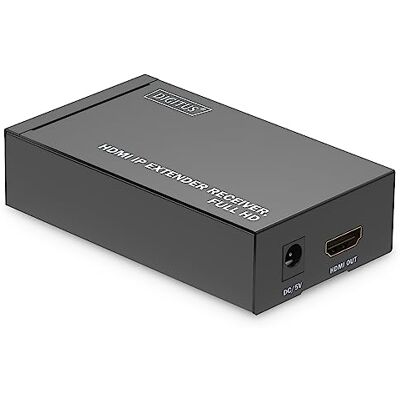 Digitus DS-55518 Estensore HDMI / Splitter HDMI Full HD 1080p 60 Hz 120 m via cavo LAN / illimitato via Ethernet (compatibile con IP) Unità di ricezione per DS-55517 HDCP 1.3 Digitus DS-55518 Estensore HDMI / Splitter HDMI Full HD 1080p 60 Hz 120 m via cavo LAN / illimitato via Ethernet (compatibile con IP) Unità di ricezione per DS-55517 HDCP 1.3