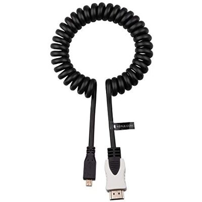 Keple Cavo HDMI da 1,5 m HDMI a Micro HDMI a spirale maschio ad alta velocità 18 Gbps 2.0 4K compatibile con Raspberry Pi 4, Hero 7 6 5, Sony A6000 A6300, Nikon B500 Camera, Huawei MediaPad, ASUS Zenbook Keple Cavo HDMI da 1,5 m HDMI a Micro HDMI a spirale maschio ad alta velocità 18 Gbps 2.0 4K compatibile con Raspberry Pi 4, Hero 7 6 5, Sony A6000 A6300, Nikon B500 Camera, Huawei MediaPad, ASUS Zenbook