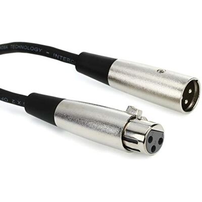 Hosa XLR-110, Balanced Interconnect, XLR3F to XLR3M, 10 ft Hosa XLR-110, Balanced Interconnect, XLR3F to XLR3M, 10 ft