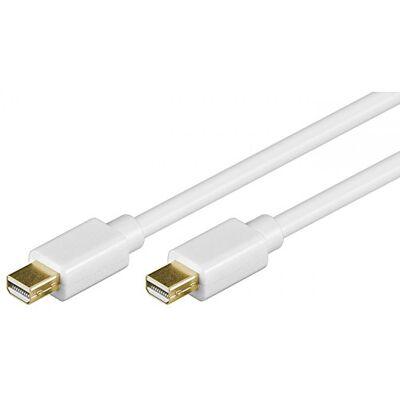 goobay 32850 Cavo di collegamento mini DisplayPort 1.2 dorato Spina mini DisplayPort > Spina mini DisplayPort goobay 32850 Cavo di collegamento mini DisplayPort 1.2 dorato Spina mini DisplayPort > Spina mini DisplayPort
