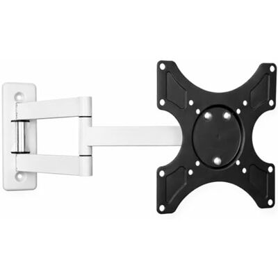 Techly 365269 Supporto a Muro per TV LED LCD 19-37'' Inclinabile 3 Snodi Bicolor Bianco Nero Bianco/Nero Techly 365269 Supporto a Muro per TV LED LCD 19-37'' Inclinabile 3 Snodi Bicolor Bianco Nero Bianco/Nero