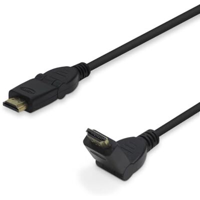 Waytex 24410 Cavo HDMI articolato, Alta velocità con Ethernet A/A, 1,80 m Waytex 24410 Cavo HDMI articolato, Alta velocità con Ethernet A/A, 1,80 m