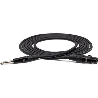 Hosa HMIC-005HZ, Pro Microphone Cable, REAN XLR3F to 1/4 in TS, 5 ft Hosa HMIC-005HZ, Pro Microphone Cable, REAN XLR3F to 1/4 in TS, 5 ft