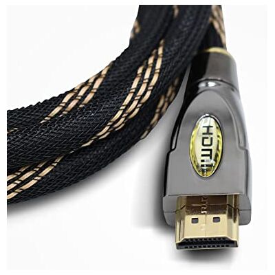 Dragon Cavo HDMI 10 Metri Alta Velocità con Ethernet, ARC, 3D, Full HD 1080P Compatibile con PS4, Xbox One, Sky HD, TV, Laptop, PC, Monitor, CCTV Nero con Connettori Placcati in Oro Dragon Cavo HDMI 10 Metri Alta Velocità con Ethernet, ARC, 3D, Full HD 1080P Compatibile con PS4, Xbox One, Sky HD, TV, Laptop, PC, Monitor, CCTV Nero con Connettori Placcati in Oro