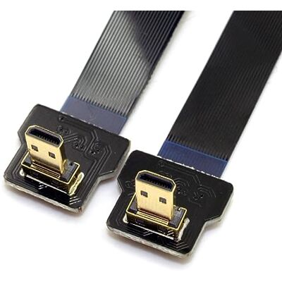chenyang CYFPV Micro HDMI Extension FPC Cavo piatto 1080p 90 gradi Down Angolo 0.2M chenyang CYFPV Micro HDMI Extension FPC Cavo piatto 1080p 90 gradi Down Angolo 0.2M