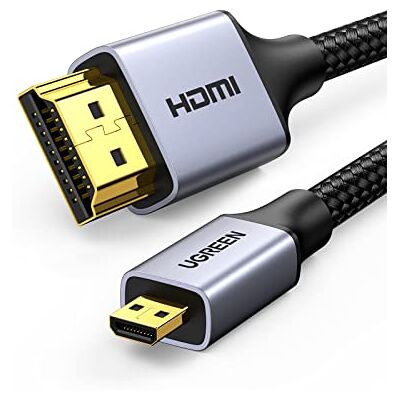 UGREEN Cavo Micro HDMI a HDMI 4K 60HZ Maschio A Maschio UGREEN Cavo Micro HDMI a HDMI 4K 60HZ Maschio A Maschio