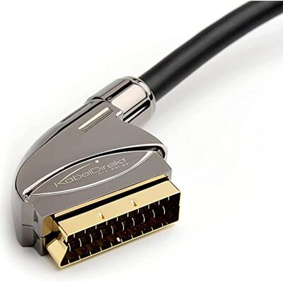 KabelDirekt Cavo – 3 m SCART – serie PRO KabelDirekt Cavo – 3 m SCART – serie PRO
