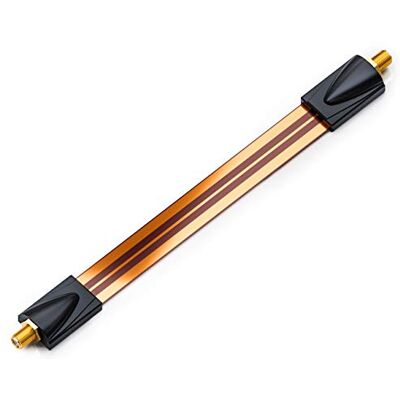 deleyCON 1x Passacavo per Finestra Cavo SAT 21 cm Flessibile Lunghezza 30 cm Accoppiamento Finestre e Porte Pastiglie Adesive Estremamente Piatte Rame deleyCON 1x Passacavo per Finestra Cavo SAT 21 cm Flessibile Lunghezza 30 cm Accoppiamento Finestre e Porte Pastiglie Adesive Estremamente Piatte Rame