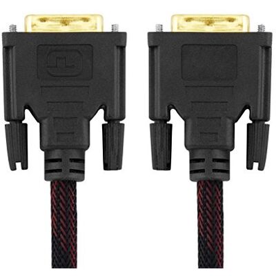 Cavo DVI-D Unotec 2,8m nero Cavo DVI-D Unotec 2,8m nero