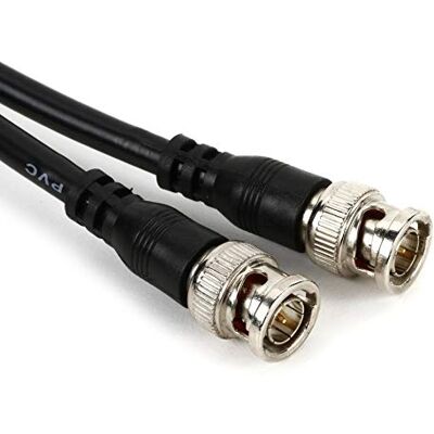 Hosa BNC-59-106, 75-ohm Coax, BNC to BNC, 6 ft Hosa BNC-59-106, 75-ohm Coax, BNC to BNC, 6 ft