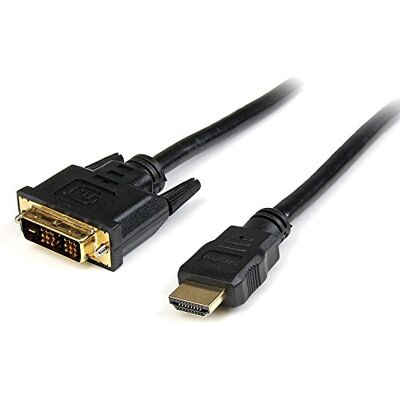 Cavo HDMI a DVI-D StarTech.com - 2m - Nero Cavo HDMI a DVI-D StarTech.com - 2m - Nero