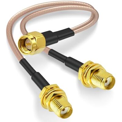 Superbat Splitter SMA 15cm Cavo SMA Maschio a Doppia SMA Femmina RG316 Superbat Splitter SMA 15cm Cavo SMA Maschio a Doppia SMA Femmina RG316