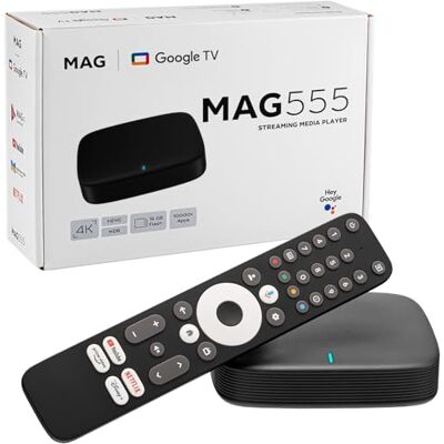 HB-Digital MAG 555 Original Infomir & 4K Set Top Box Multimedia Player Internet TV Receiver UHD + cavo HDMI HB-Digital MAG 555 Original Infomir & 4K Set Top Box Multimedia Player Internet TV Receiver UHD + cavo HDMI