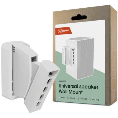 Vogel's Vogel’s SWM 3021 Supporto da parete universale per altoparlante Inclinabile -25°/+5° Orientabile fino a 70° Bianco (1x) Max. 5 kg Vogel's Vogel’s SWM 3021 Supporto da parete universale per altoparlante Inclinabile -25°/+5° Orientabile fino a 70° Bianco (1x) Max. 5 kg