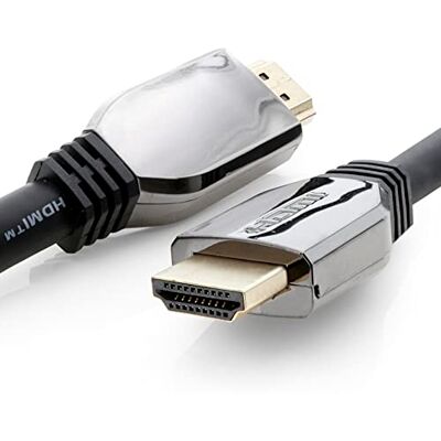 1aTTack.de 1 cavo HDMI 1,5 m 10 K Premium Ultra High Speed con Ethernet fino a 48 Gbps per applicazioni di fascia alta, testato secondo le specifiche di prova HDMI 2.1, nero, 1 pezzo 1aTTack.de 1 cavo HDMI 1,5 m 10 K Premium Ultra High Speed con Ethernet fino a 48 Gbps per applicazioni di fascia alta, testato secondo le specifiche di prova HDMI 2.1, nero, 1 pezzo