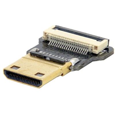 chenyang FPC Connettore piatto maschio mini HDMI 20 pin per cavo a nastro, Raspberry Pi, GoPro, Mini Display, Drone, fotocamera, giunto cardanico chenyang FPC Connettore piatto maschio mini HDMI 20 pin per cavo a nastro, Raspberry Pi, GoPro, Mini Display, Drone, fotocamera, giunto cardanico