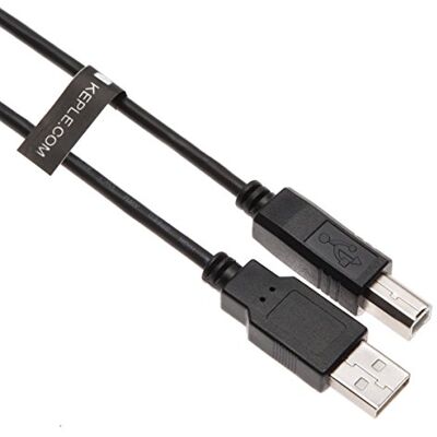 Keple USB A to B Cavo Compatibile con Canon Pixma iP110, MX395, MX475, MG2450, MG2950, MG3051, MG3650, MG4250, MG5750, MG5751, MG6850, MG6851, MG7750, MG7751 3m Keple USB A to B Cavo Compatibile con Canon Pixma iP110, MX395, MX475, MG2450, MG2950, MG3051, MG3650, MG4250, MG5750, MG5751, MG6850, MG6851, MG7750, MG7751 3m