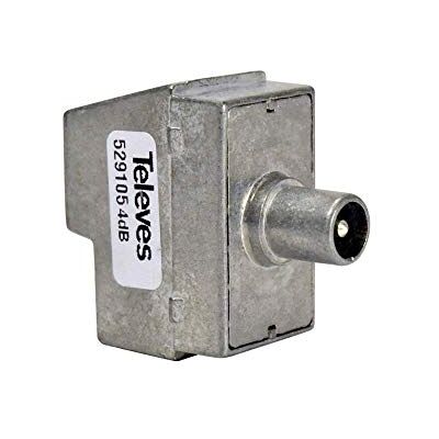 Televes PRESA 40...2400MHz ""IEC"" MASCHIO 4dB 529105 Televes PRESA 40...2400MHz ""IEC"" MASCHIO 4dB 529105