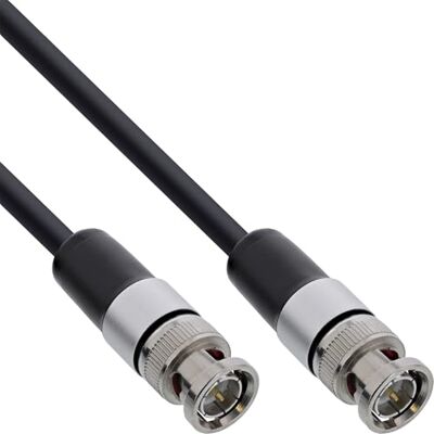 InLine Cavo coassiale BNC 12G-SDI 4K 60Hz 75 Ohm, cavo video professionale SDI con connettore BNC per installazioni Broadcast Studio AV, 3 m, 10803S InLine Cavo coassiale BNC 12G-SDI 4K 60Hz 75 Ohm, cavo video professionale SDI con connettore BNC per installazioni Broadcast Studio AV, 3 m, 10803S