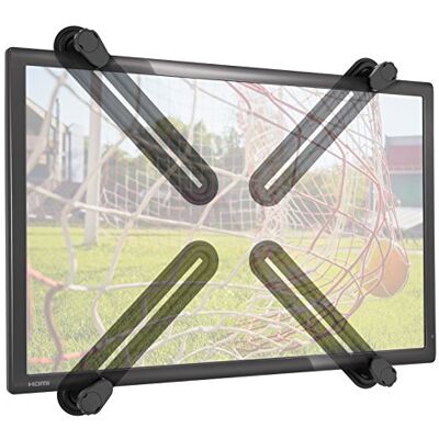 RICOO Adattatore VESA Estensione supporto TV Staffa televisore parete Stand monitor computer Per televisione senza norma VESA Nero RICOO Adattatore VESA Estensione supporto TV Staffa televisore parete Stand monitor computer Per televisione senza norma VESA Nero