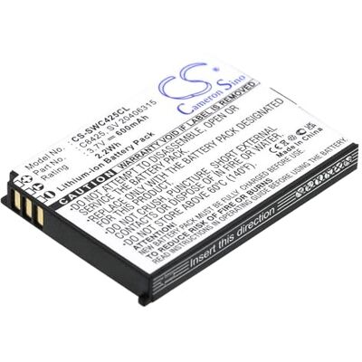 Cameron Sino Battery for Swissvoice eSense Li-ion 3.7V 600mAh C8425, SV 20406315 Cameron Sino Battery for Swissvoice eSense Li-ion 3.7V 600mAh C8425, SV 20406315