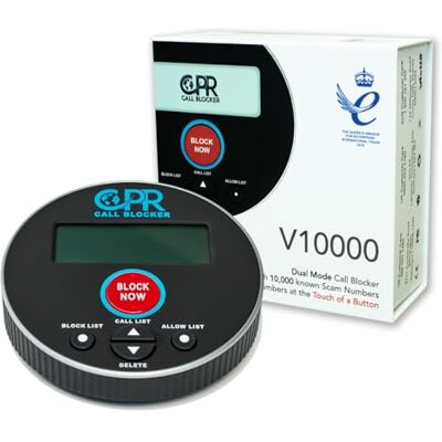 CPR Call Blocker CPR Blocco Chiamate V10000 Il Miglior Bloccatore di Chiamate d'Italia Per Telefoni Fissi e Wireless Blocca Fino a 12.000 Numeri con un Solo Tocco Installazione Facile CPR Call Blocker CPR Blocco Chiamate V10000 Il Miglior Bloccatore di Chiamate d'Italia Per Telefoni Fissi e Wireless Blocca Fino a 12.000 Numeri con un Solo Tocco Installazione Facile