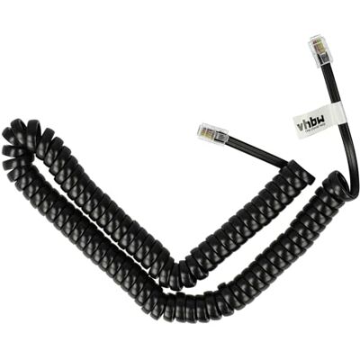 vhbw 1x cavo a spirale RJ10 compatibile con Unify Openstage 15, 10, 30, 20, 40 telefono fisso, ricevitore telefonico Cavo telefonico vhbw 1x cavo a spirale RJ10 compatibile con Unify Openstage 15, 10, 30, 20, 40 telefono fisso, ricevitore telefonico Cavo telefonico