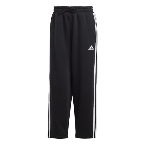 Adidas Pantaloni da Donna Essentials a 3 Strisce con Orlo Aperto