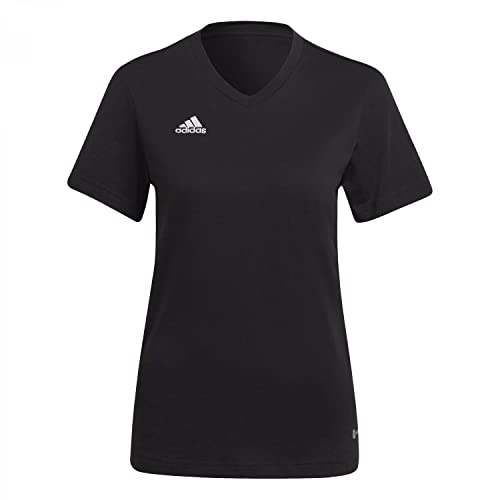 Adidas Entrada 22 T-Shirt, T-Shirt Donna, black, M Tall 2 inch