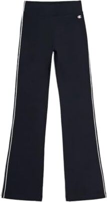 Champion Legacy Legacy Color Punch W Cotton Lycra High-Waist Slim Jazz Pantaloni da Tuta, Nero, Donna FW23