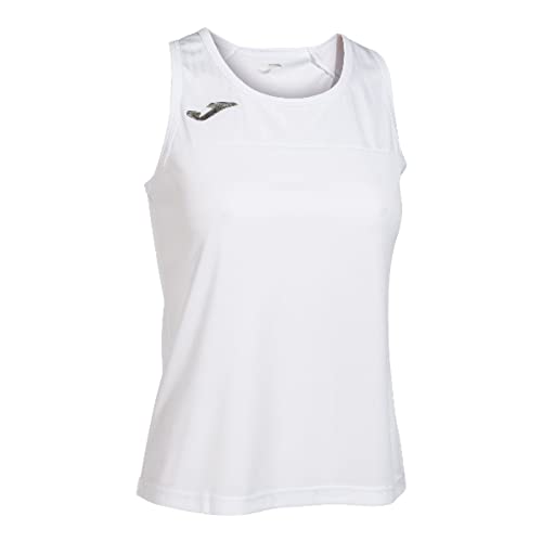 Joma Maglia a Bretelle Montreal Maglietta, Bianco, XXS Donna