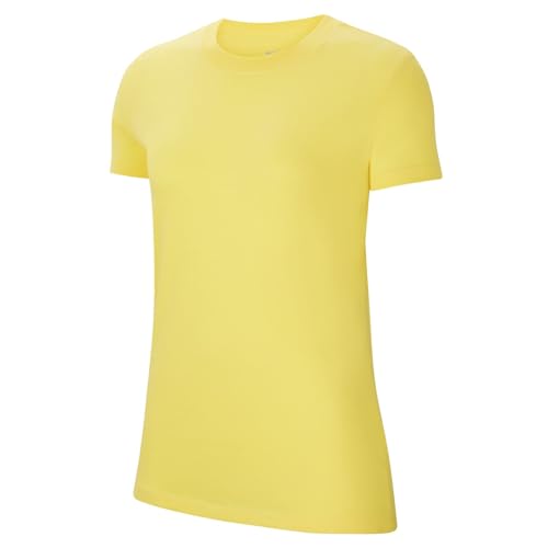 Nike Womens T-Shirt W Nk Park20 SS Tee, Tour Yellow/Black, , M