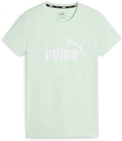 Puma Tee Logo Ess (S), Menta Fresca, L Donna